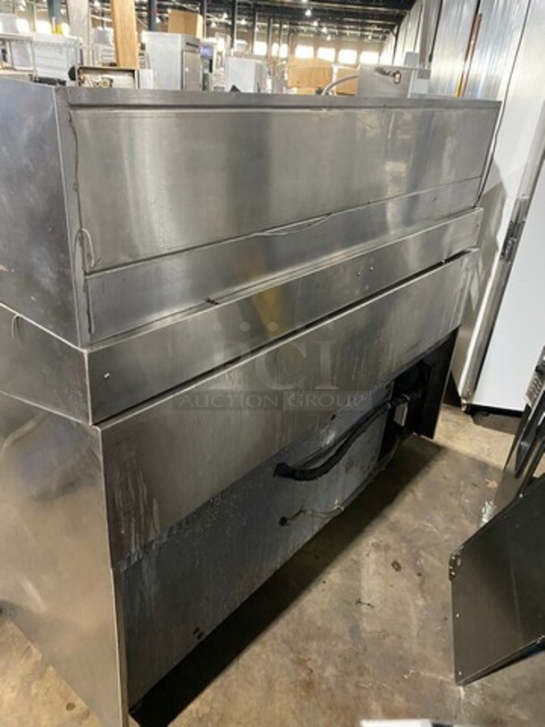 Randell Commercial Refrigerated Sandwich Prep Table! With 4 Drawer Storage Space! With Over Head Storage Shelf! All Stainless Steel! Model: 51368PR SN: 19452711 - Image 3 of 10