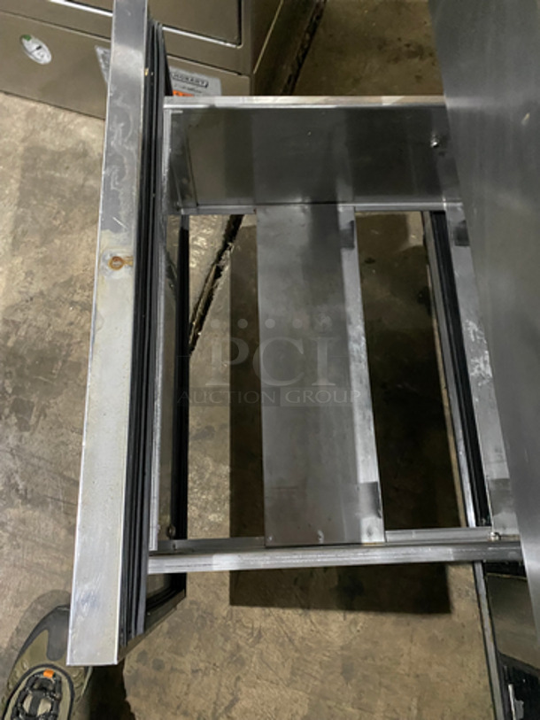 COOL! True 2 Drawer And One Door Lowboy/ Worktop Cooler! All Stainless Steel! On Casters! Model: TUC-67D-2 SN: 12159581 115V 60HZ 1 Phase - Image 8 of 10