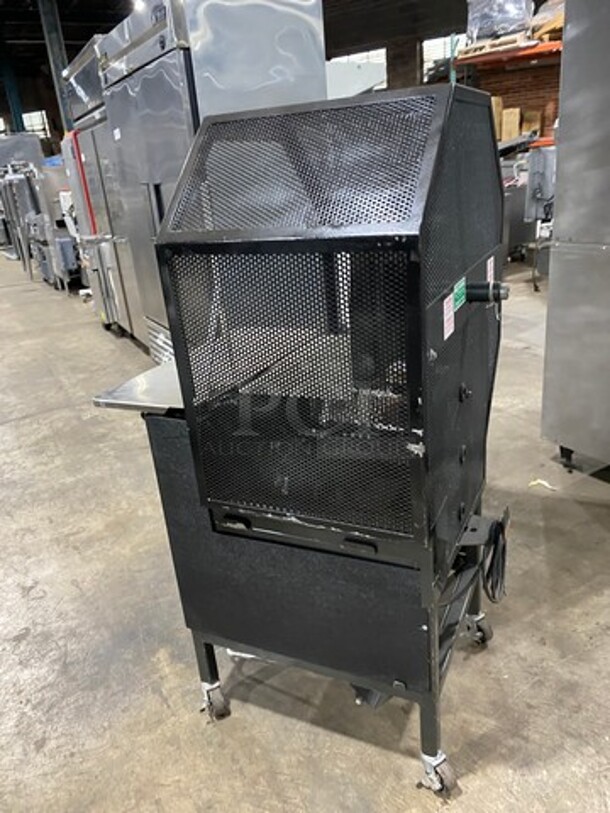 GREAT FIND! Bunn Commercial Electric Powered Package Tying Machine! Stainless Steel! On Casters! Model: 1691 SN: 88937 - Image 4 of 10