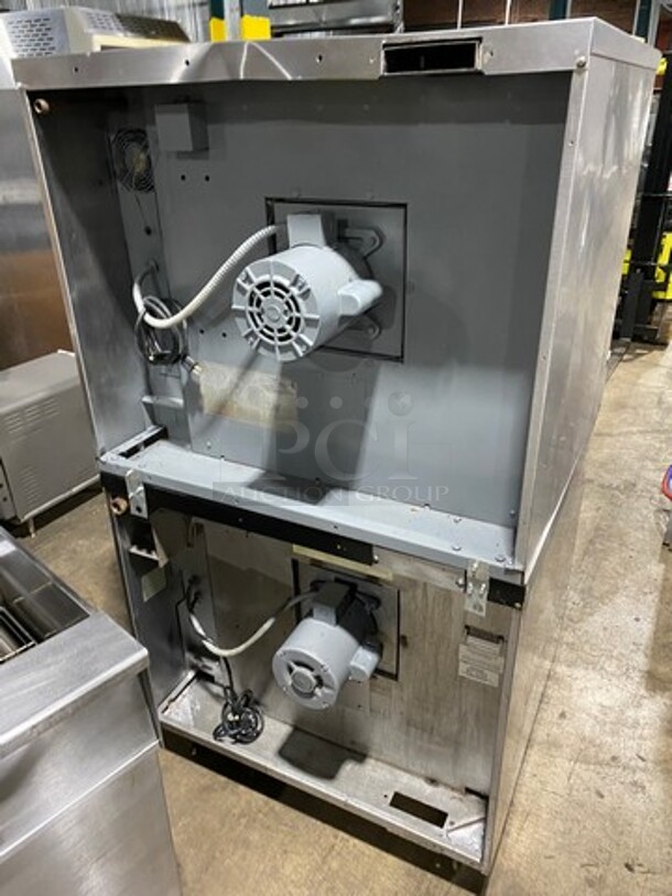Garland Commercial Gas Powered Double Deck Convection Oven! With View Through Doors! Metal Oven Racks! All Stainless Steel! On Casters! 2x Your Bid Makes One Unit! - Image 3 of 9