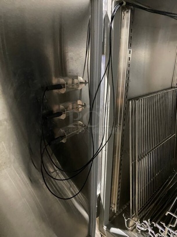 Alto Shaam Commercial Single Door Blast Chiller/ Shock Freezer! All Stainless Steel! On Casters! Model: QC240 SN: W32562511 115/208/230V 60HZ  1 Phase - Image 12 of 12