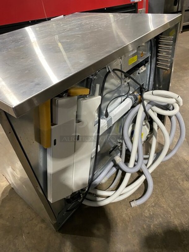 Miele Commercial Undercounter Glass Washer! All Stainless Steel! On Legs! Model: G7883CD SN: 74311290 208V - Image 4 of 8
