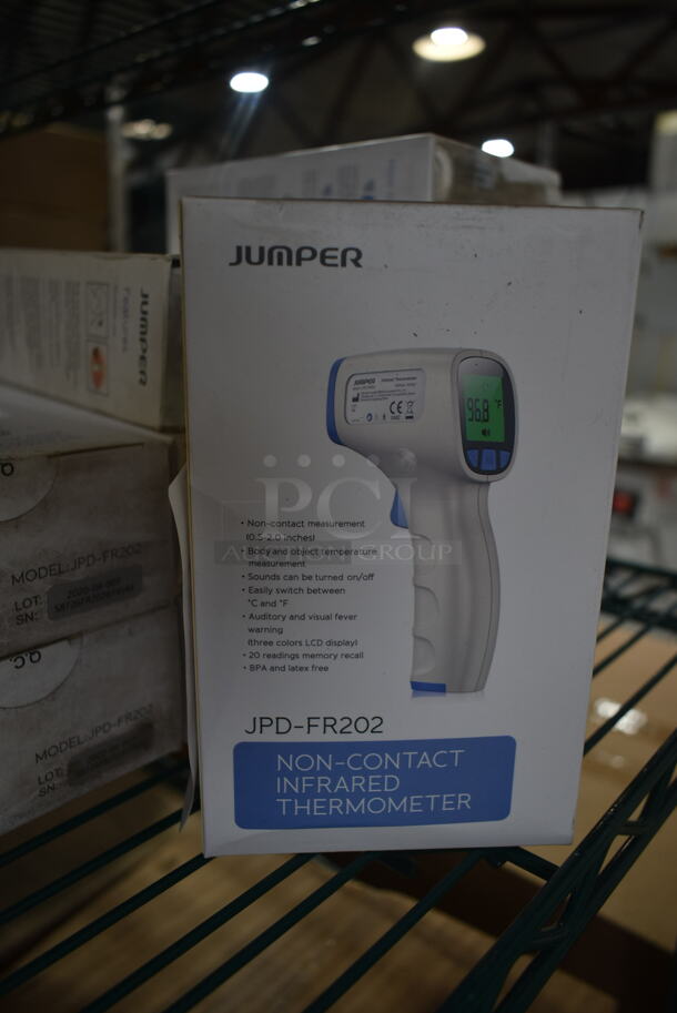 10 BRAND NEW! Jumper JPD-FR202 Non Contact Infrared Thermometer. 10 Times Your Bid! - Item #1109344