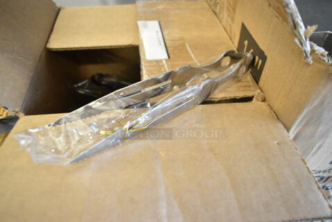BRAND NEW SCRATCH AND DENT! Box of Approximately 50 Al Fakher Metal Tongs