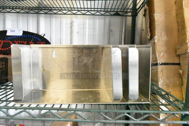 Stainless Steel Lid Dispenser. - Image 1 of 3