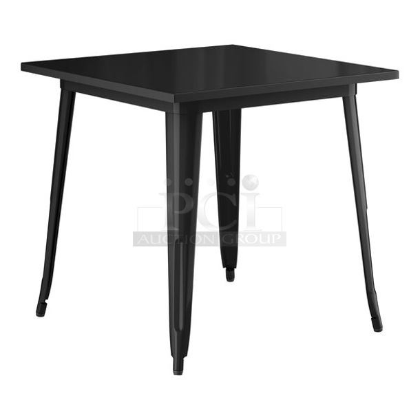 BRAND NEW SCRATCH AND DENT! Lancaster Table & Seating 164DA3232BLK Alloy Series 32