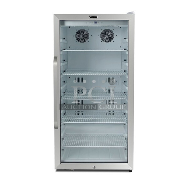 BRAND NEW SCRATCH AND DENT! Whynter CBM-815WS Freestanding 8.1 CF Commercial Beverage Merchandiser. 115 Volt, 1 Phase. Tested and Working! - Image 1 of 8