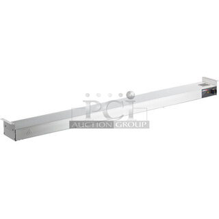 2 BRAND NEW IN BOX! ServIt 423SWI42 Stainless Steel Commercial 42" High Wattage Strip Warmer with Infinite Controls. 120 Volts, 1 Phase. 2 Times Your Bid! 