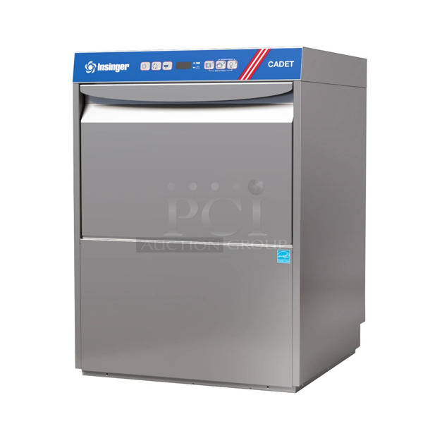 BRAND NEW! 2023 Insinger Cadet CD Stainless Steel Commercial Undercounter Dishwasher. 208 Volts, 1 Phase. 