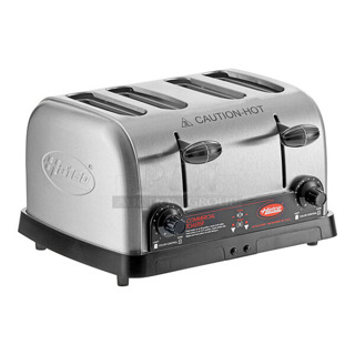 BRAND NEW SCRATCH AND DENT! Hatco TPT-208 Stainless Steel Countertop 4 Slot Toaster. 208 Volts, 1 Phase. 