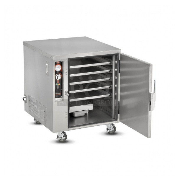 2020 FWE TS-1633-14 Stainless Steel Commercial Heated Holding Cabinet on Commercial Casters. 120 Volts, 1 Phase. Tested and Working! - Image 1 of 7