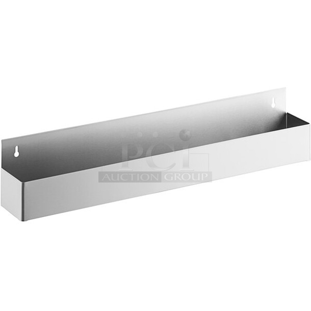 2 BRAND NEW SCRATCH AND DENT! Items; Advance Tabco BK-4 Stainless Steel Single Tier Speed Rail - 48" and B5532 Stainless Steel Single Tier Speed Rail - 32". 2 Times Your Bid! - Image 1 of 4
