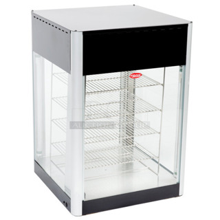 BRAND NEW SCRATCH AND DENT! Hatco FDWD-1X Flav-R-Fresh Humidified Impulse Hot Food Display Cabinet With 4 Shelf Stationary Rack. 120 Volts, 1 Phase. Tested and Working!