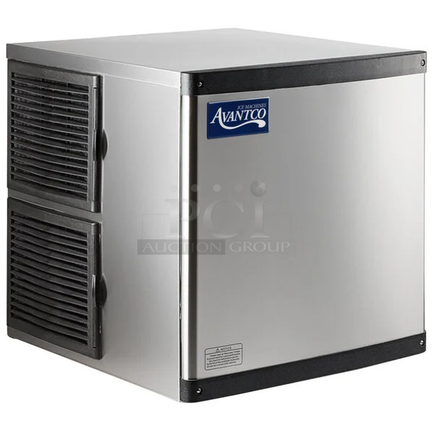 BRAND NEW SCRATCH AND DENT! 2024 Avantco 194MCH322A Modular Half Cube Ice Machine - 350 lb. 115 Volts, 1 Phase.  - Image 1 of 7