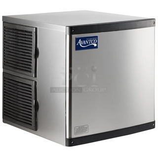BRAND NEW SCRATCH AND DENT! 2024 Avantco 194MCH322A Modular Half Cube Ice Machine - 350 lb. 115 Volts, 1 Phase. 