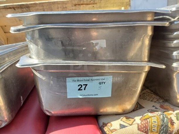 Stainless Steel Food Pan.  - Image 1 of 4