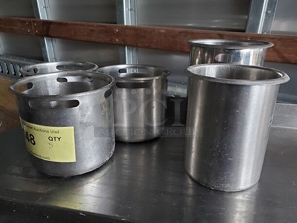 Stainless Steel Round Container  - Image 3 of 3