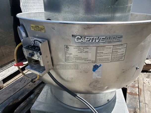 CAPTIVE AIRE FAN  - Image 6 of 9