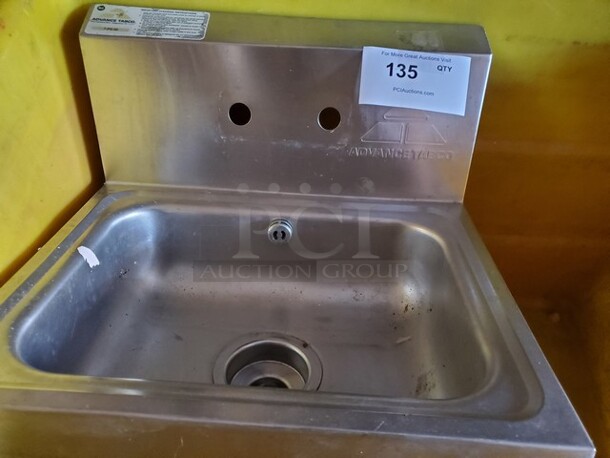 Stainless Steel Hand Sink with Faucet - Image 6 of 7