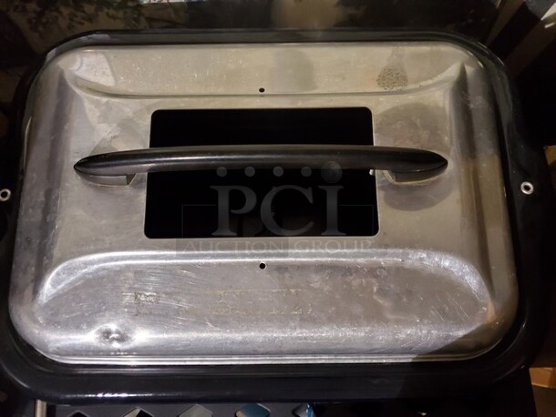 Vintage Westinghouse Electric Roaster Oven White Metal - Image 3 of 9