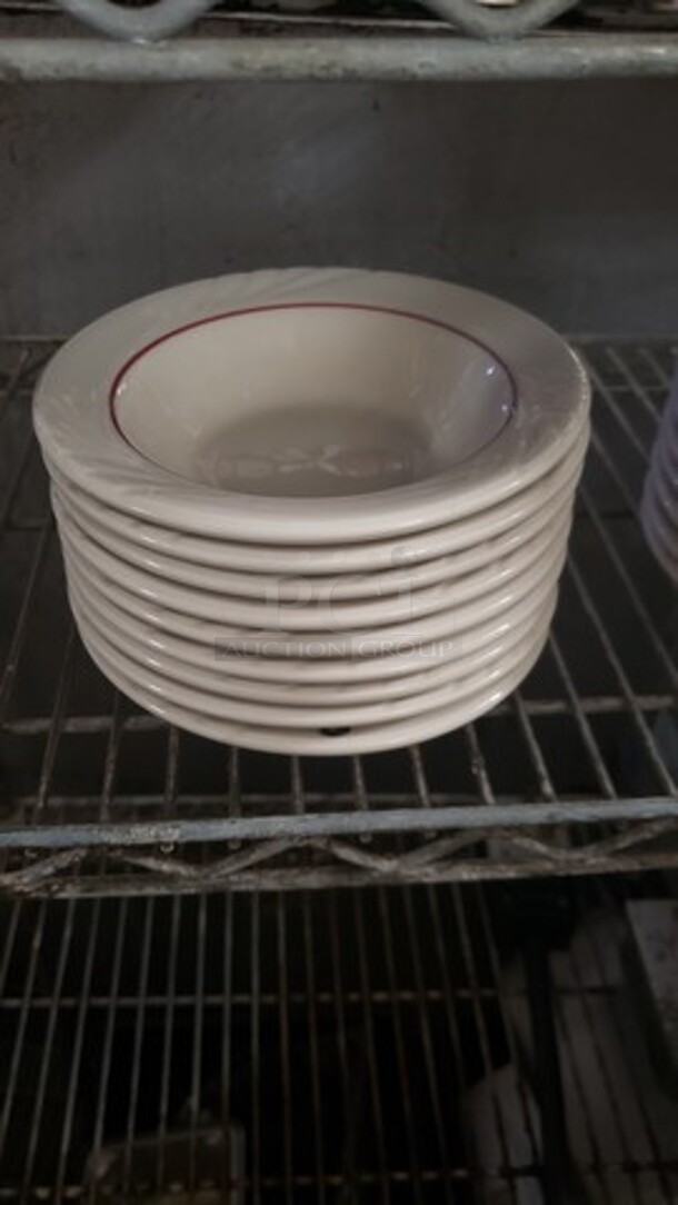 Lot of 9 Tuxton small bowls - Image 1 of 1
