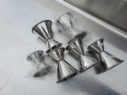 ALL ONE MONEY Lot of 6 Jigger BRAND NEW!