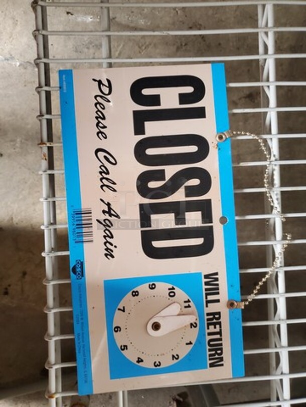 "OPEN" SIGN  - Image 2 of 3