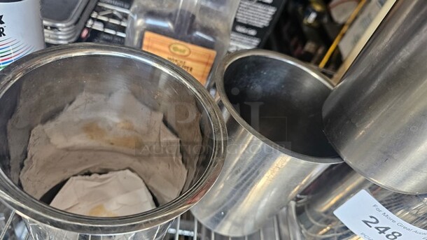 Lot of 7 Bain Marie Pots - Image 2 of 4