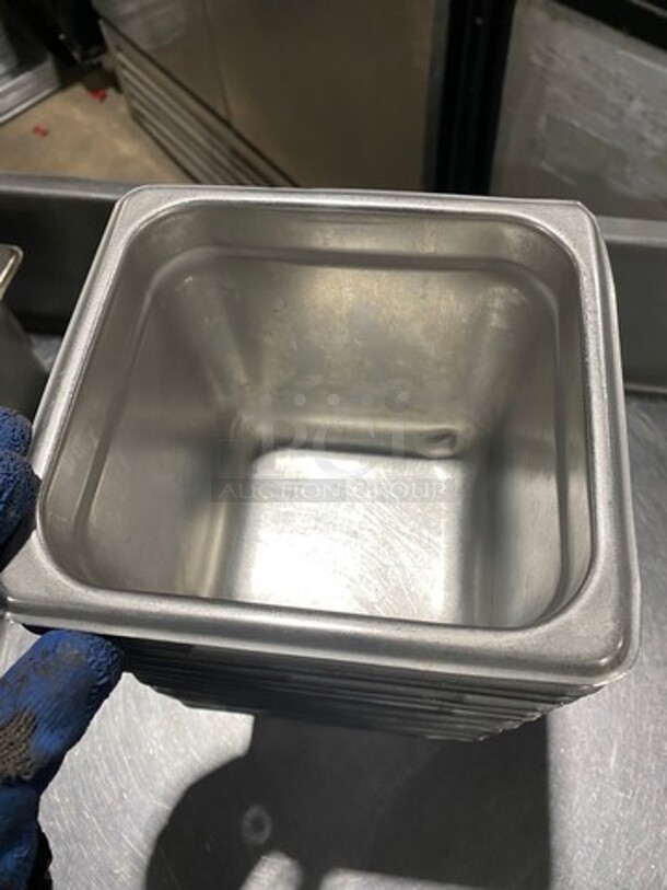 Commercial Steam Table/ Prep Table Food Pans! All Stainless Steel! 13x Your Bid! - Image 3 of 5