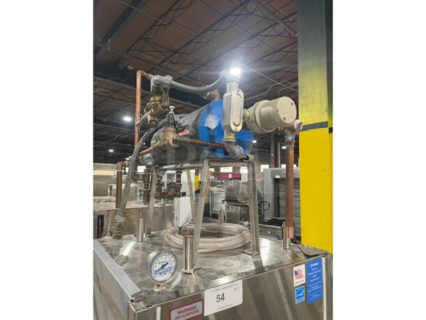 BEAUTIFUL! NEW! 2022 INSINGER Energy star Stainless Steel Commercial Straight Pass-Through Dishwasher W/ Tank! MODEL 50-20N2-NSU 440V/3Ph - Image 7 of 9