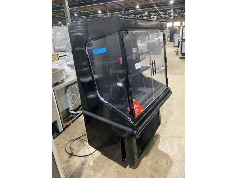 Hussman Commercial Refrigerated Double Door! Grab N Go Open Merchandiser! With Shelves! Model: GSVM4060D Serial MY16M162404 - Image 3 of 6