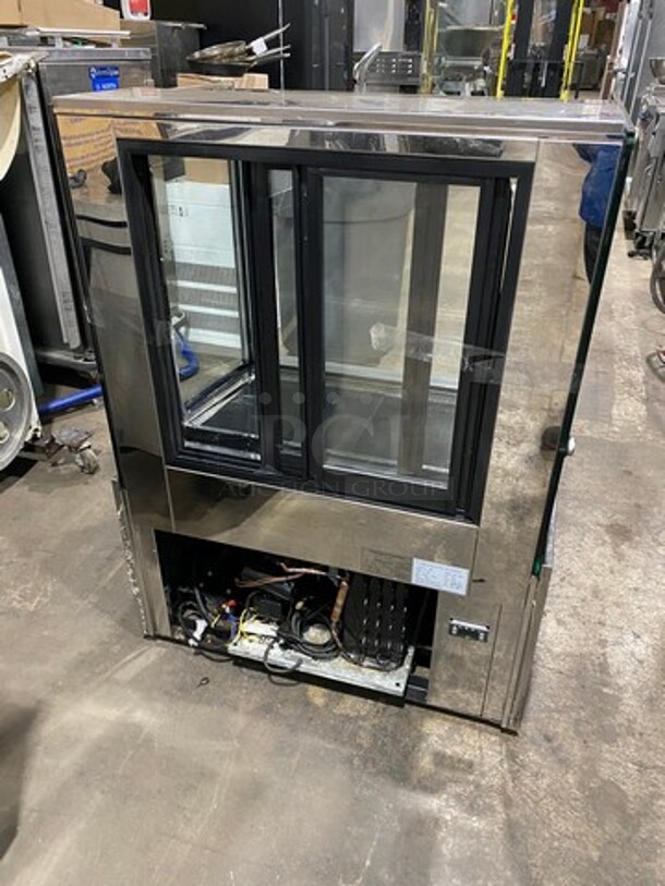 Commercial Refrigerated Bakery Display Case Merchandiser! With Rear Access Doors! Stainless Steel Body! Model: G300BF SN: 2008119S! 110V! - Image 3 of 8