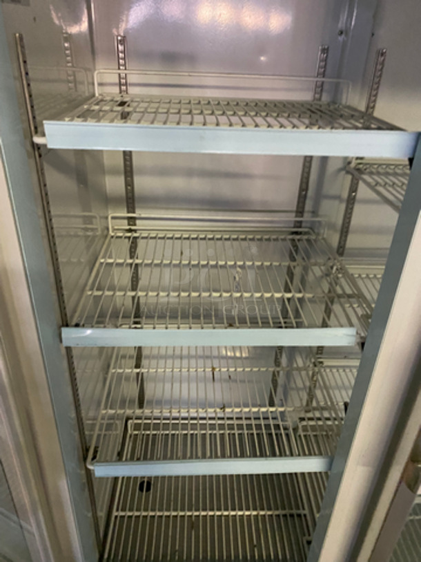 Commercial 2 Door Freezer Merchandiser! With Poly Coated Racks! With View Through Doors! On Casters! Model: KCGM27FW 115V 60HZ - Image 6 of 10
