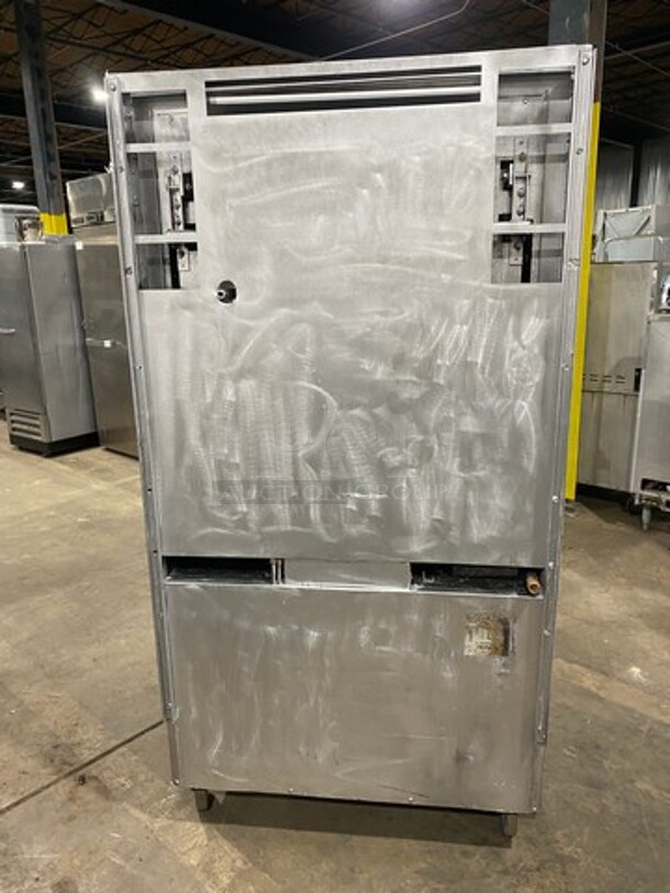 FAB! Southbend Commercial Natural Gas Powered Hot Plate With Right Side 2 Burner Range! With Raised Splash Back And Salamander! With Oven Underneath! All Stainless Steel! On Casters! - Image 3 of 12