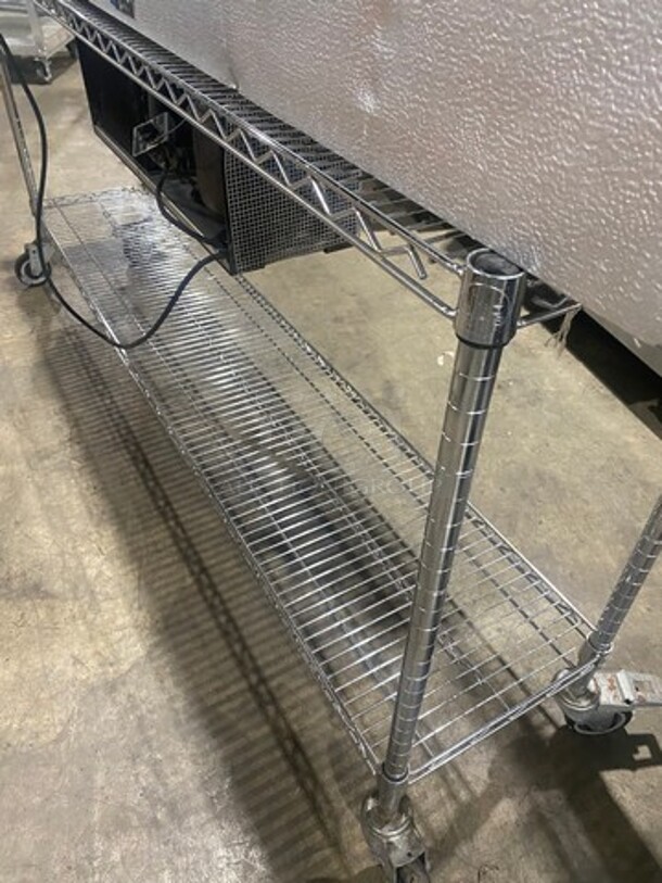 Lern Commercial Drop In Cold Pan! Solid Stainless Steel! On Casters! Model: 620SC SN: 40348 115V - Image 8 of 10