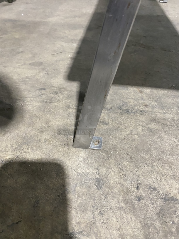 All Stainless Steel Commercial Over The Table Work Shelf! - Image 6 of 7