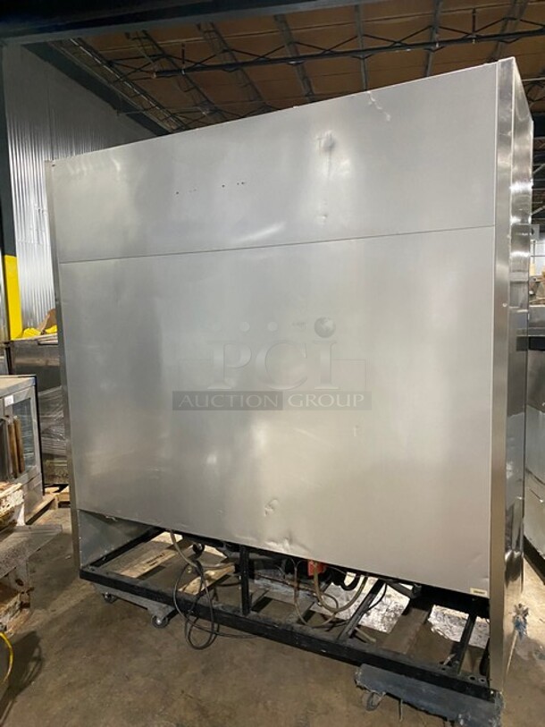 True Commercial 3 Door Reach In Cooler! With Poly Coated Racks! All Stainless Steel! Model: TS72 SN:12884807 115v - Image 8 of 12