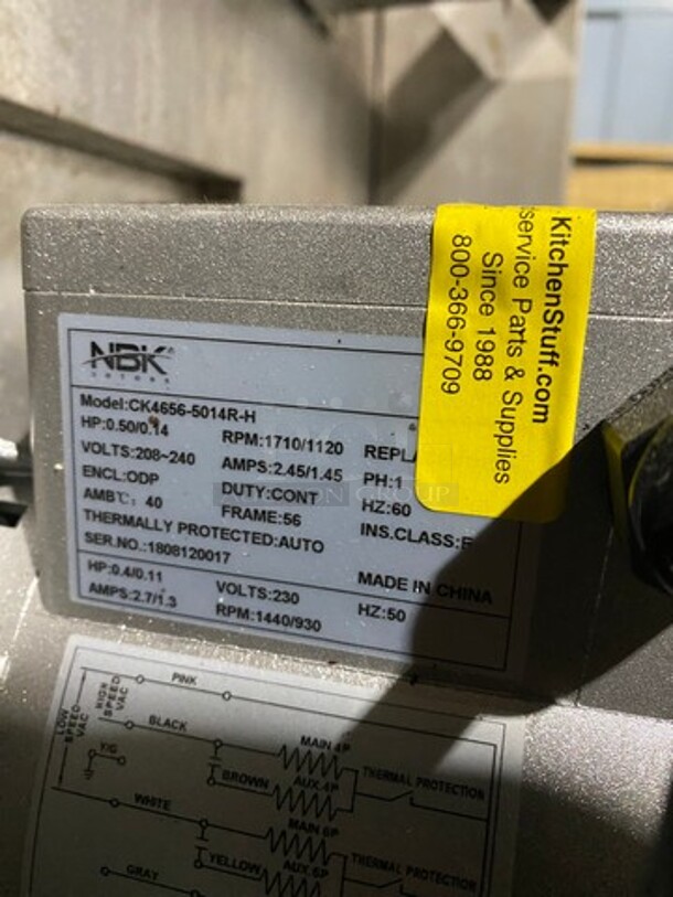 Blodgett Commercial Convection Oven! With Solid Doors! All Stainless Steel! - Image 11 of 12