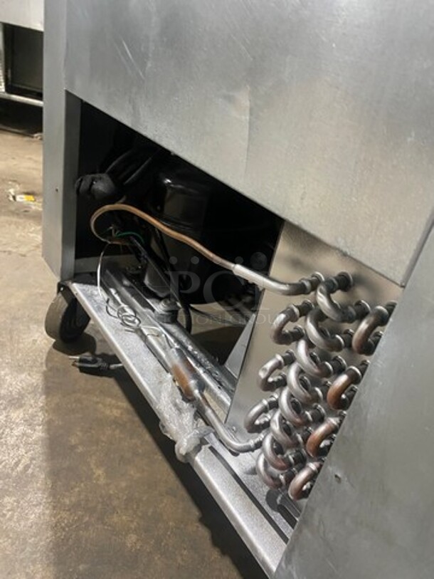 Cool Tech Commercial Single Door Lowboy/ Worktop Cooler! All Stainless Steel! On Casters! Model: CMPH27LBB SN: 116147 120V 60HZ 1 Phase - Image 8 of 8