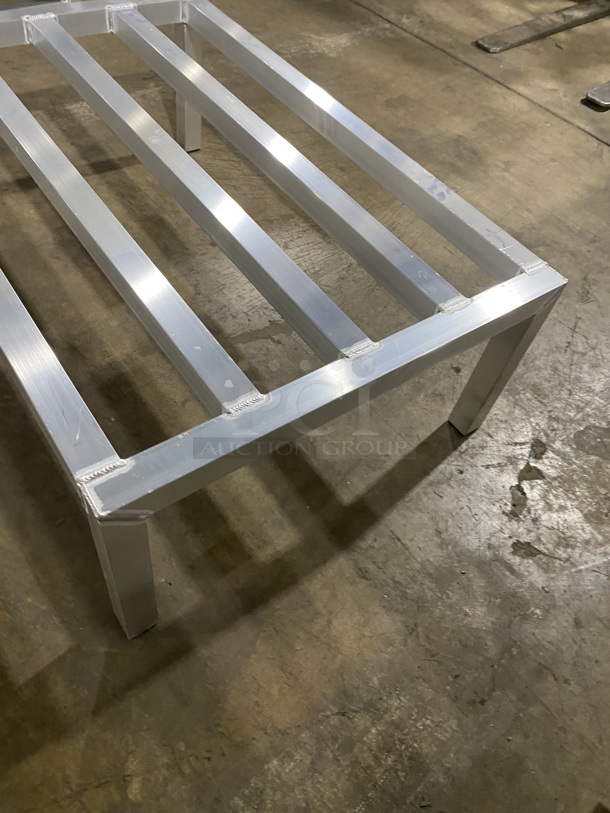 NEW! NEWAGE Industrial Aluminum Dunnage Rack! NSF! MODEL:6008! - Image 2 of 5