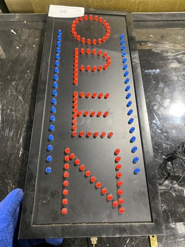 Light Up "Open" Sign! - Image 1 of 4