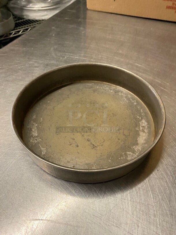 All One Money! 8" Tin Cake Pans!! - Image 2 of 5
