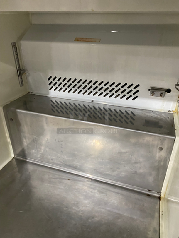 Commercial Refrigerated Sandwich Prep Table! With Commercial Cutting Board! With Single Door Storage Space Underneath! All Stainless Steel! On Casters! - Image 6 of 10