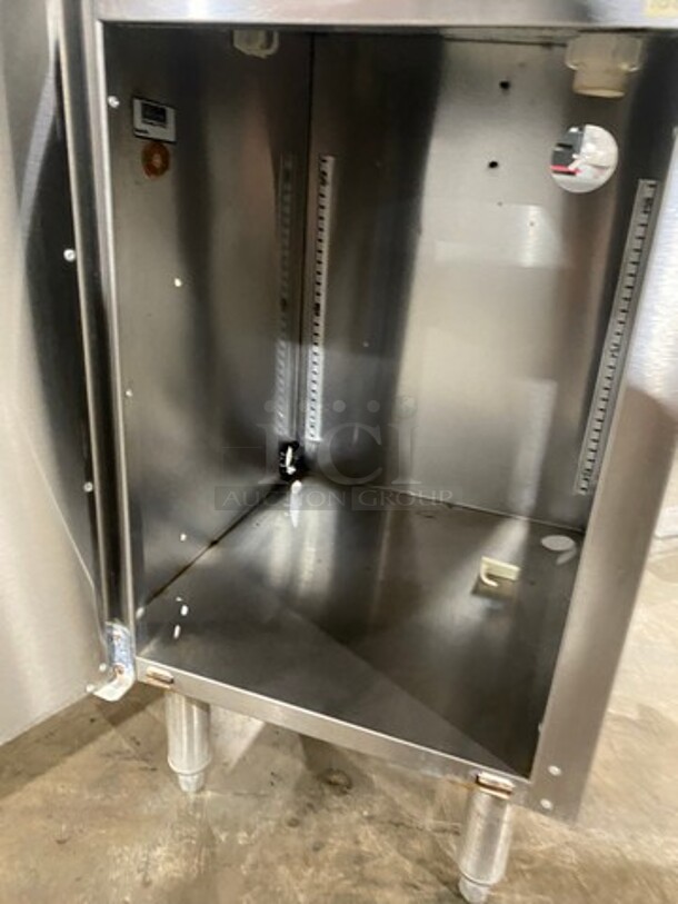 Perlick Under The Counter Drainboard! With Back Splash! With Storage Space Underneath! All Stainless Steel! On Legs! - Image 6 of 7