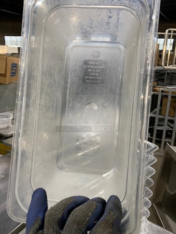 Cambro Clear Poly 1/3x6" Food Containers! 10x Your Bid! - Image 4 of 6