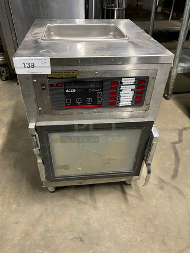 Carter Hoffmann Commercial Countertop Food Warming Cabinet! All Stainless Steel! ON Legs! Model: DQ106 SN: 0202848D0106000A33C31 120V 60HZ 1 Phase