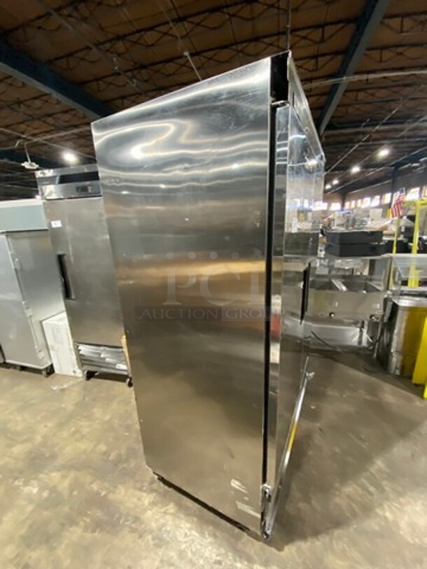 Everest Commercial 2 Door Reach In Cooler! With Pan Racks! All Stainless Steel! On Casters! Model: EBR2 SN: BBR214030027 115V 60HZ 1 Phase - Image 2 of 9