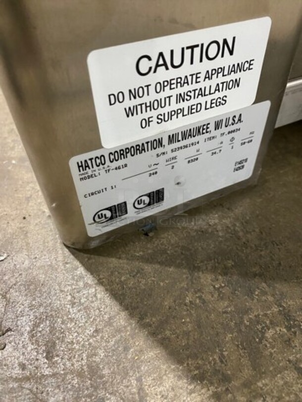 Hatco Commercial Countertop Electric Powered Thermo Food Finisher! Model: TF461R SN: 5239361914 240V 60HZ 1 Phase - Image 9 of 10
