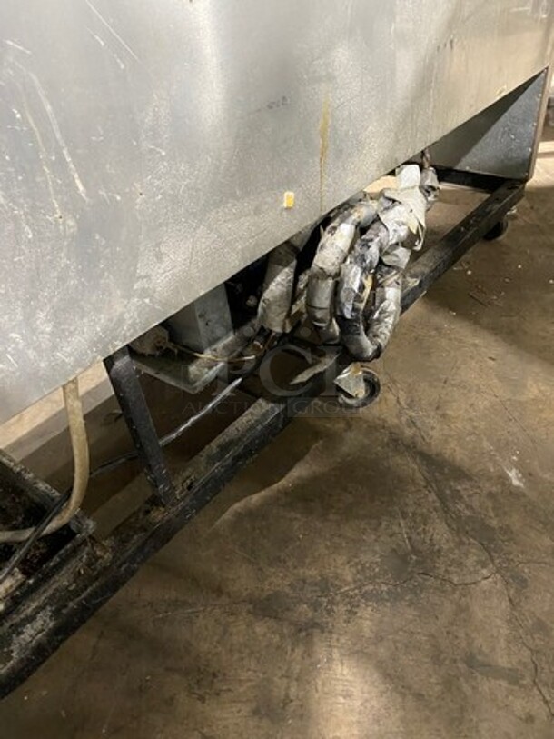 True Commercial 3 Door Reach In Freezer! With Poly Coated Racks! All Stainless Steel! Model TS72F Serial 13127275! 115/208/230V 1Phase! On Casters! WORKING WHEN REMOVED! - Image 9 of 11