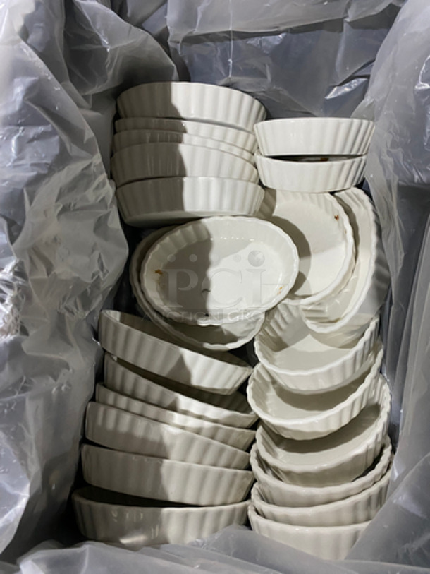 ALL ONE MONEY! DAD White Ceramic Oval Ramekin Dish! - Image 2 of 7